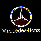 Логотип підсвічування дверей Mercedes-Bens (W206), (W223), (EQE SUV), (GLC) Лінза скло HD зображення, PREMIUM, фото 2