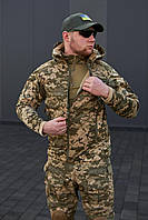 Куртка тактическая демисезонная армейская весна осень, Куртка пиксель военная зсу Softshell Куртки софтшелл