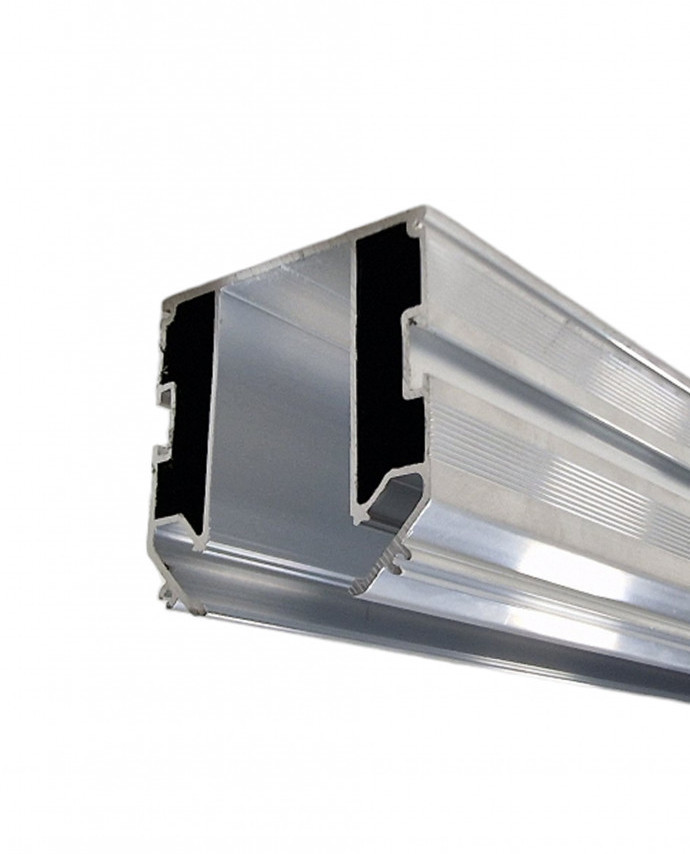 Профіль база PROLUM для магнітного треку M20 в натяжну стелю під гарпун; 2Метри, фото 1