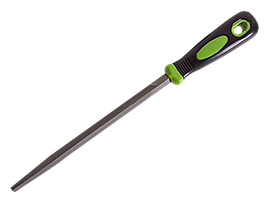 Напильник трикутний 200 мм з ручкою "Alloid"