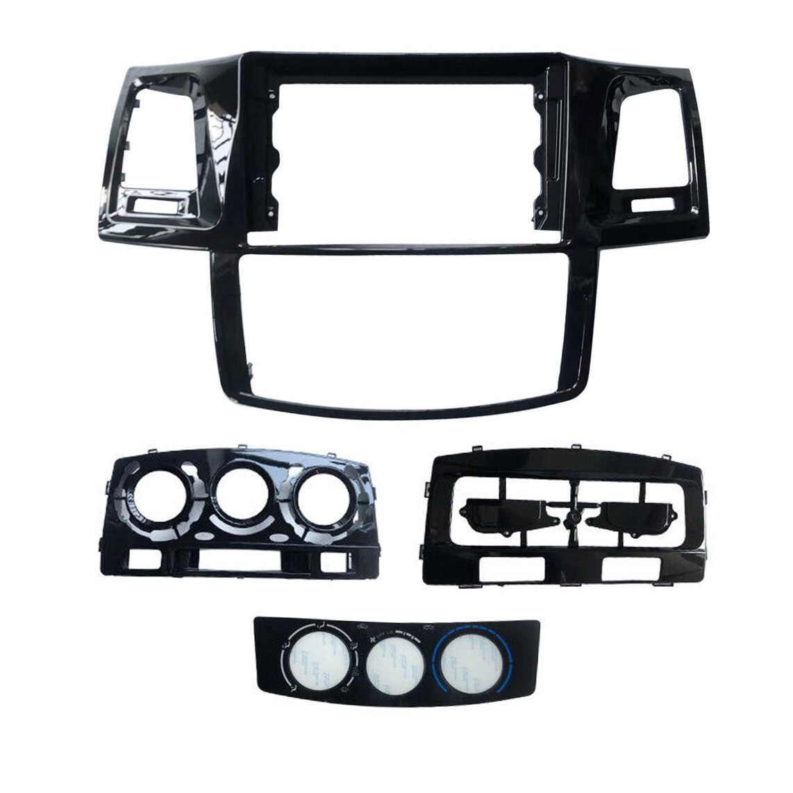 Перехідна рамка серії QIV QBR-F 0468-82 для Toyota Fortuner 1 AN50 AN60 HILUX Revo Vigo 2008-2014 (F1) 9