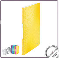 Папка з файлами LEITZ WOW, 20 файлів, Жовтий (4631-00-16)