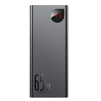 Батарея портативна PowerBank Baseus Adaman Metal Digital Display 65W 20000mAh