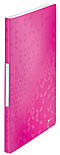 Папка з файлами LEITZ WOW, 20 файлів, Рожевий (4631-00-23), фото 2