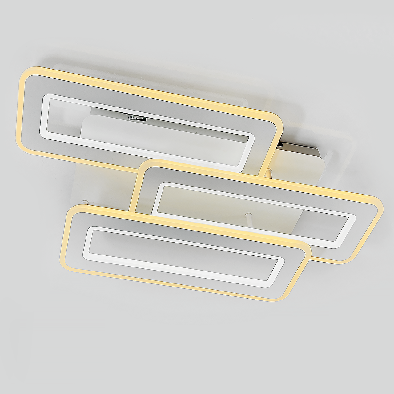 Люстра Led 110 Вт з пультом управління до 20м²TRIPLEX DOUBLE 110W 3L-APP