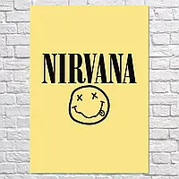 Плакат "Nirvana", 60×43см