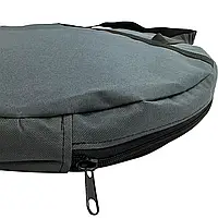 Чохол, сумка-валіза для сковороди з підвісом для вогню діаметром 500мм сіра, фото 7
