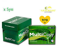 Папір офісний  Multi Copy A4, класс A, 80г/м2, 500 аркушів - 1ящик