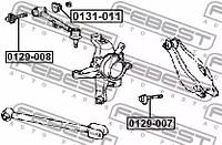 Болт с эксцентриком Lexus GS300/ IS200/300 97-05, FEBEST (0129007)