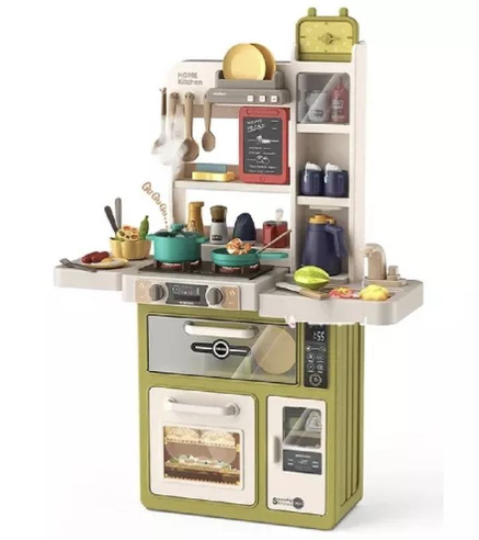 Дитяча кухня "Sprey Kitchen 889-235" з водою і парою, світлові та звукові ефекти, 85 см., фото 1