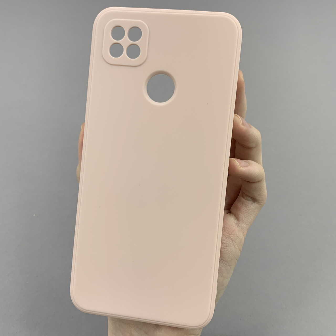 Чохол для Xiaomi Redmi 9C кольоровий щільний чохол із захистом камери на телефон сяомі редмі 9с бежевий pfc