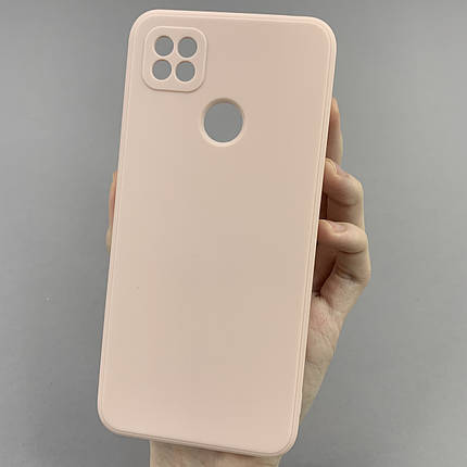Чохол для Xiaomi Redmi 9C кольоровий щільний чохол із захистом камери на телефон сяомі редмі 9с бежевий pfc, фото 1