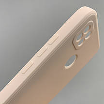Чохол для Xiaomi Redmi 9C кольоровий щільний чохол із захистом камери на телефон сяомі редмі 9с бежевий pfc, фото 4
