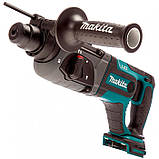 Акумуляторний перфоратор Makita DHR241RFJ, 2 акб 18 В LXT BL1830, з/п DC18RC, фото 4