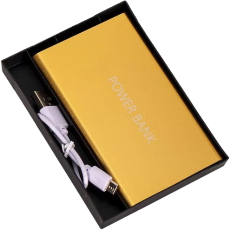 Металевий портативний зарядний пристрій на 60000 mah Зарядний пристрій K-45 на 4 USB