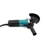 Болгарка Makita GA 9558 NH з регулятором обертів (840 Вт, 125 коло) Кутова шліфувальна машина Макіта, фото 4