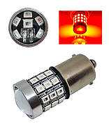 Светодиодная лампа с цоколем 1156 BA15s P21W 33 SMD 2835 12V Красный свет