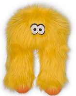 Іграшка для собак West Paw Wilson Zogoflex HardyTex пухнаста пищалка Вілсон 25х8 см Жовтий (DD016LEM )