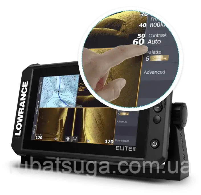 Ехолот Lowrance Elite FS 9 в комплекте с датчиком Active Imaging 3-в-1