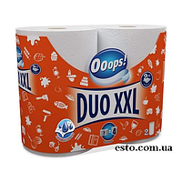 Полотенца бумажные 2-слойные Ooops! Duo XXL 2 шт 110 отрывов