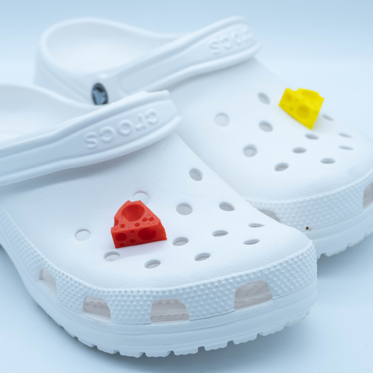 Джибітси на крокси з сиром Jibbitz Сheese