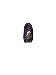 Акригель для нарощування нігтів з шимером BRAVO Acrygel Shimmer №11 Бордово-блакитний