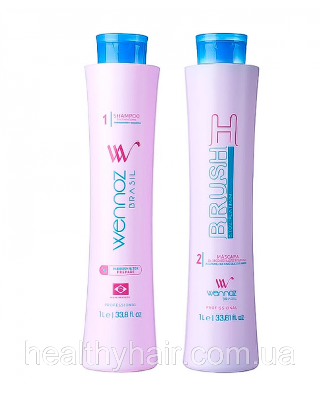 Набір бoтoкcу для волосся Honma Tokyo (Wennoz) H-Brush B.Tox Platinum