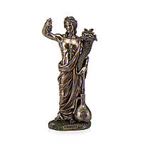Статуетка Veronese Бог виноробства та сил землі Діоніс 32х16х10 см 76056 бронзове покриття полістоуна