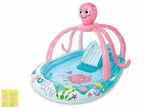 Надувний ігровий центр Восьминіг Intex 56138 (об'єм 229 л, розмір 234х183х150 см), фото 3