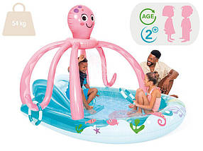 Надувний ігровий центр Восьминіг Intex 56138 (об'єм 229 л, розмір 234х183х150 см), фото 4