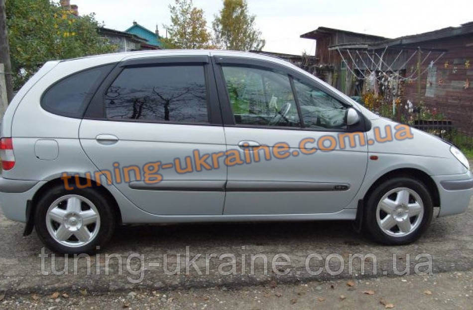 Дефлектори вікон (вітровики) COBRA-Tuning RENAULT SCENIC I 1996-2003