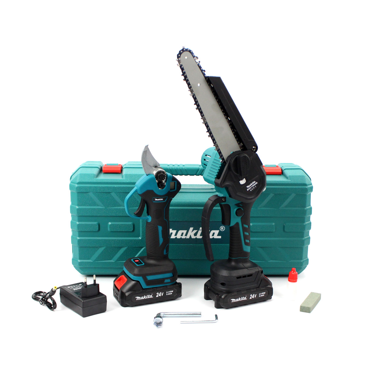 Набір 2в1 АКБ Makita 24V (Пила DUC190HN + Секатор DUP270) Набір 2в1 Макіта