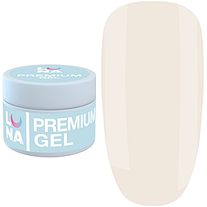 Гель для нарощування LUNA Premium Gel №23, 30 мл кремовий