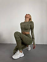 Спортивні костюми. Комплект топ і лосини. Одяг для залу., фото 2