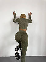 Спортивні костюми. Комплект топ і лосини. Одяг для залу., фото 3