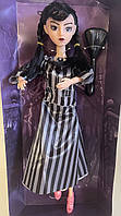 Лялька Wednesday, Венсдей, Сімейка Аддамс, 28 см, на шарнірах, з аксесуарами