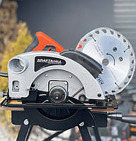 Ручна циркулярна пила 185 мм з лазером 2850W Kraft&Dele KD1719 Польща