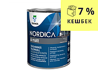 Акрилатна фарба TEKNOS NORDICA MATT для деревини транспарентна (база 3) 0,9 л
