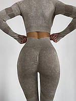 Спортивні костюми жіночі. Лосини топ. Одяг для тренажерного залу., фото 5