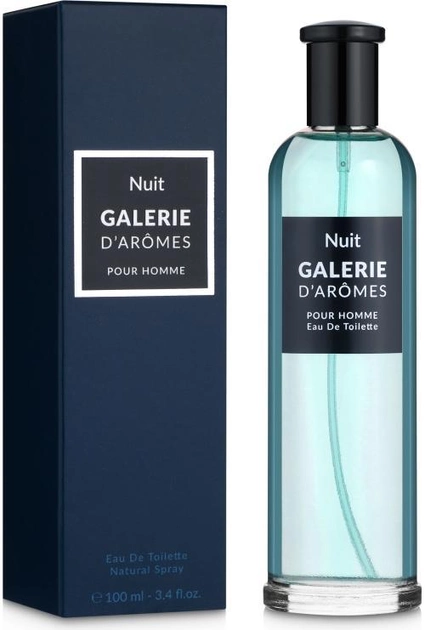 Туалетна вода Rene de Grace Galerie D'Aromes Nuit для чоловіків — edt 100 ml