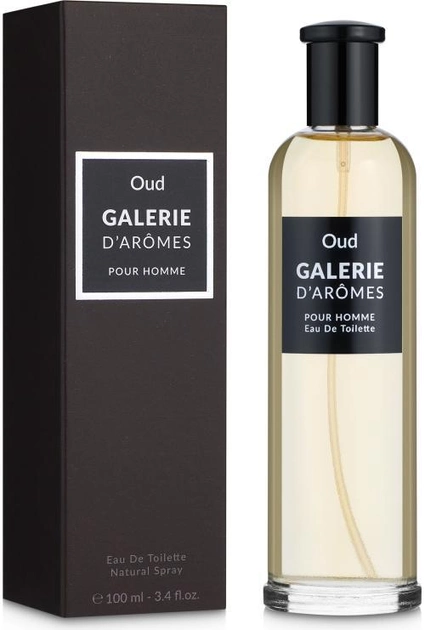 Туалетна вода Rene de Grace Galerie D'Aromes Oud для чоловіків — edt 100 ml