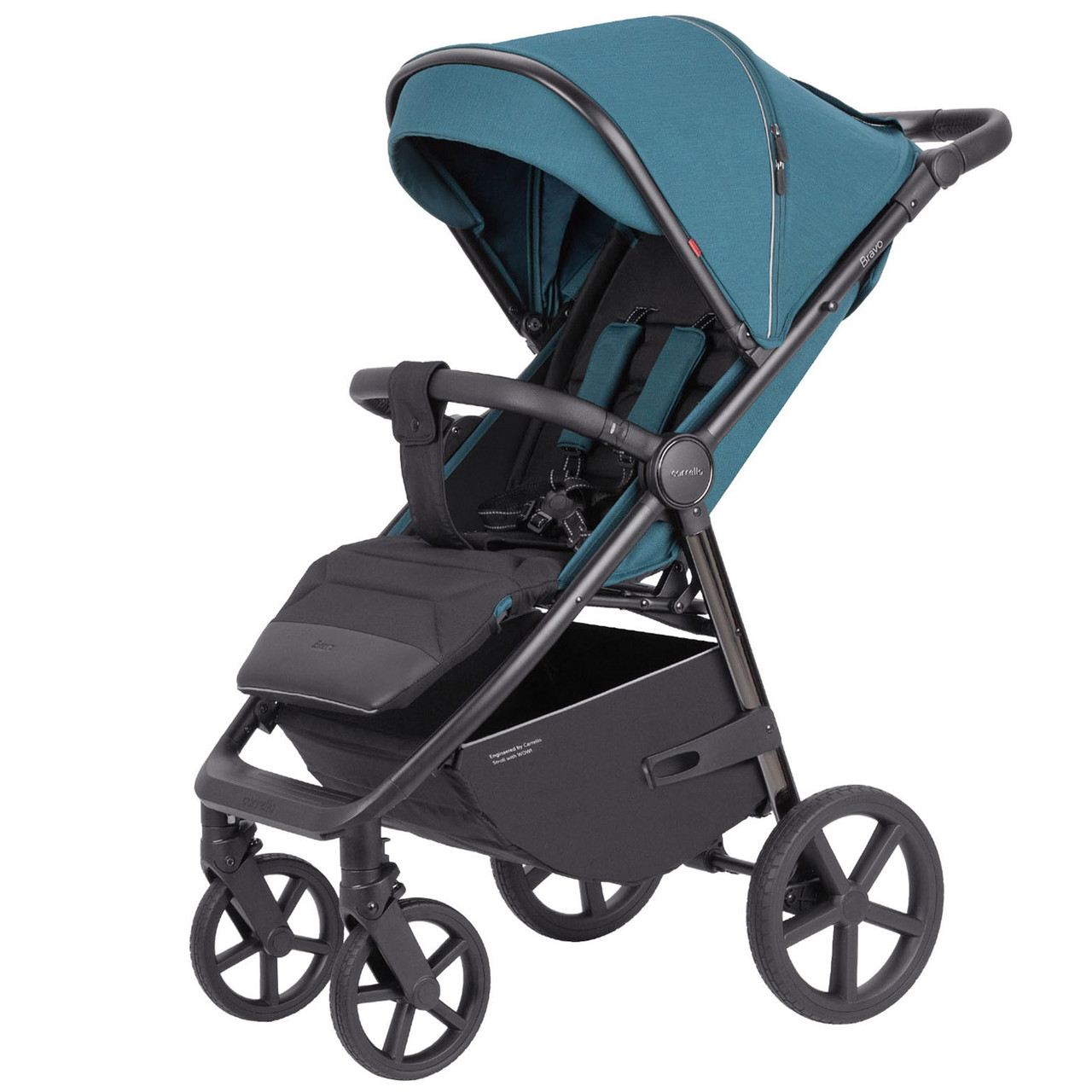 Коляска прогулянкова дитяча CARRELLO Bravo CRL-5515 Oxford Blue 2024 NF Синя