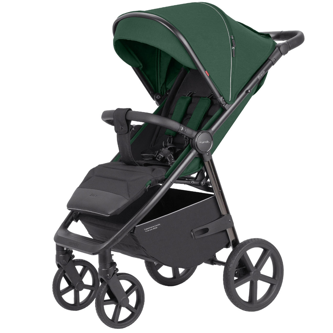 Коляска прогулянкова дитяча CARRELLO Bravo CRL-5515 Palm Green 2024 NF Зелена