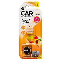 Ароматизатор Aroma Car Wood Ice Tea Peach, 6мл