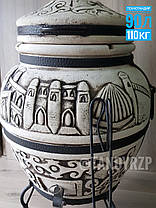 Тандир VT "Надір" 90 літрів (механізм кришки, совок, кочерга, кільце хрестовина), фото 3