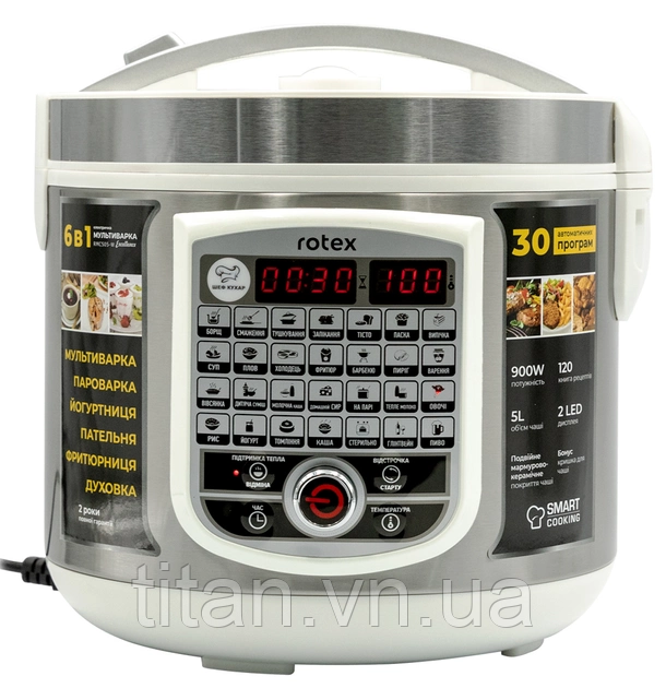 Мультиварка Rotex RMC505-W Excellence, фото 1