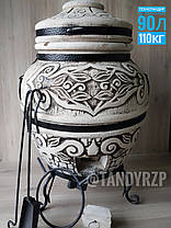 Тандир VT "Асаф" 90 літрів (механізм кришки, совок, кочерга, кільце хрестовина), фото 5