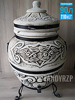 Тандир VT "Асаф" 90 літрів (механізм кришки, совок, кочерга, кільце хрестовина), фото 3