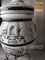 Тандир VT "Анвар" 110 літрів (механізм кришки, совок, кочерга, кільце хрестовина), фото 5