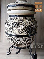 Тандир VT "Камал" 110 літрів (механізм кришки, совок, кочерга, кільце хрестовина)